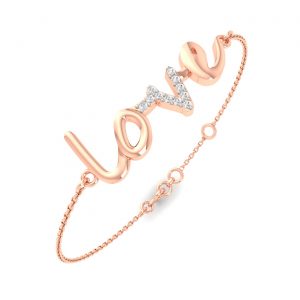 initial love diamond bracelet for valentine rose Valentine Ring Rose Gold | Valentine Gift Ideas For Her