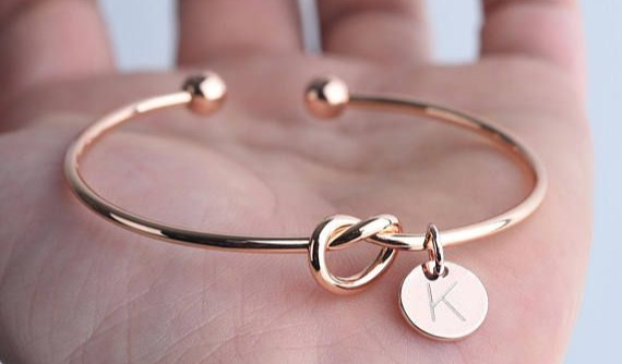First Valentine Gift Knot Bracelets