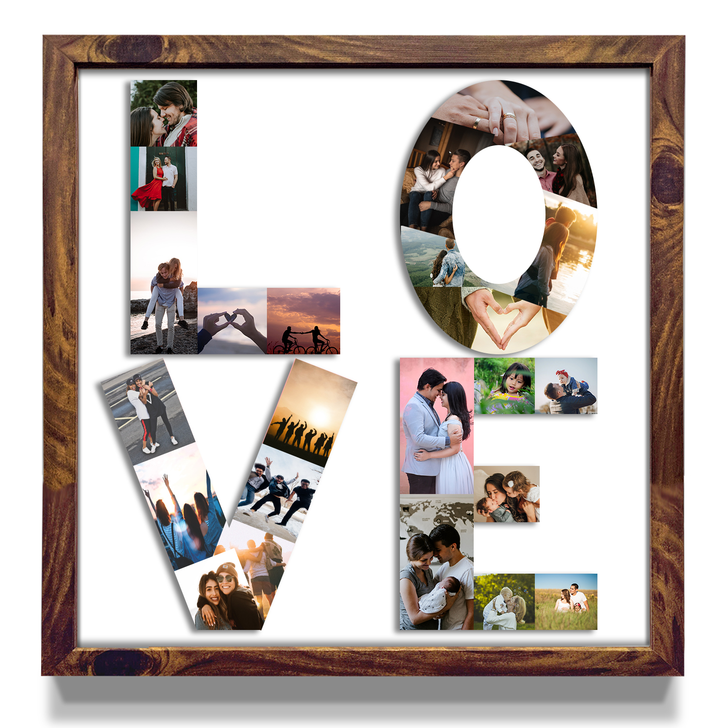 Personalized Photo Frame | First Wedding Anniversary Gift For Wife